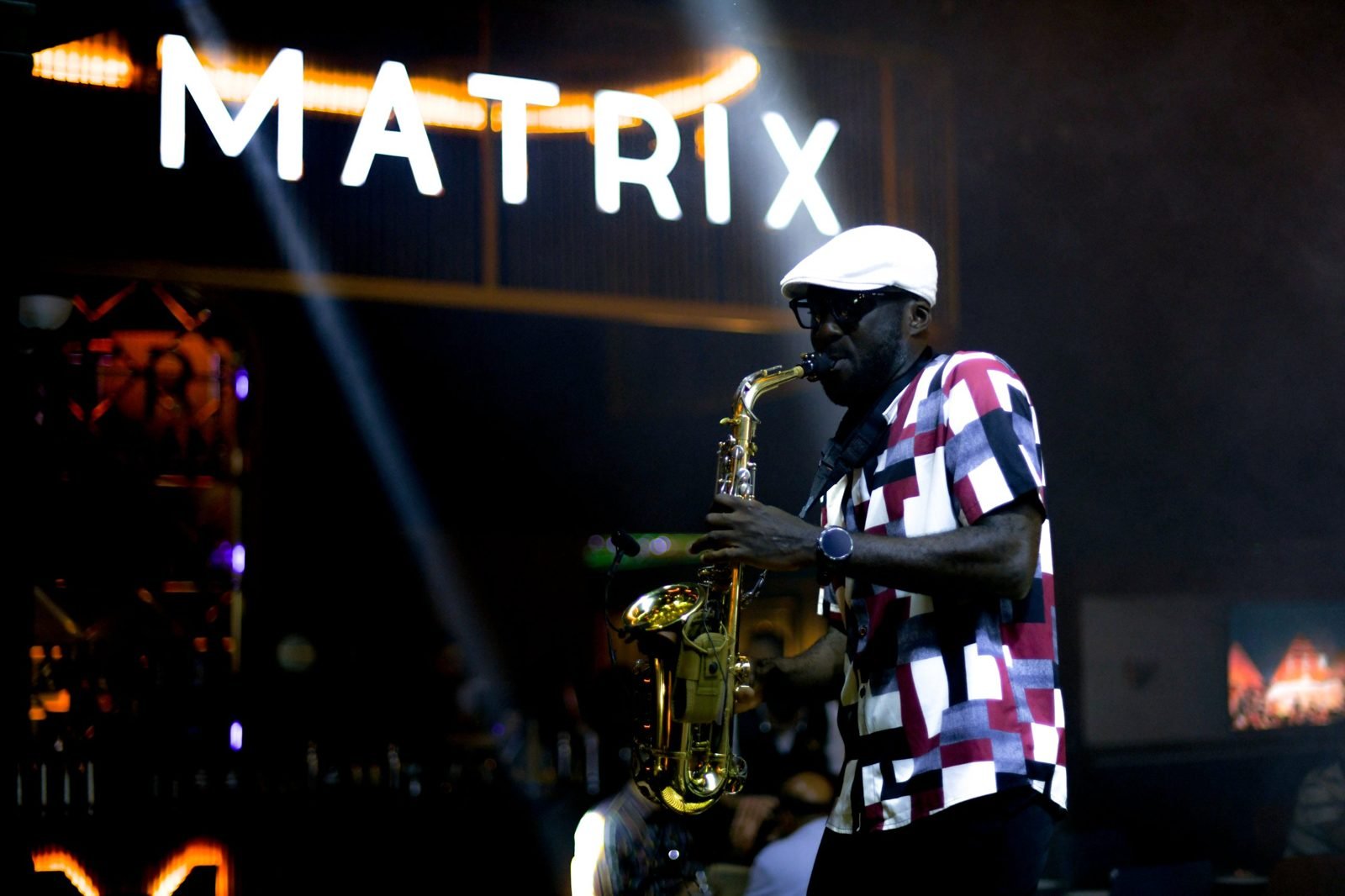 Saxophone live
